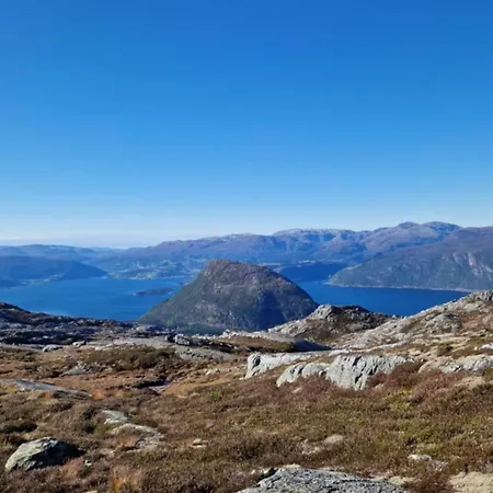 Hardanger Fjordtun Treetopcabin, Nature, Birds, Silence, Fjord And Many Hikes Nearby Apartmán