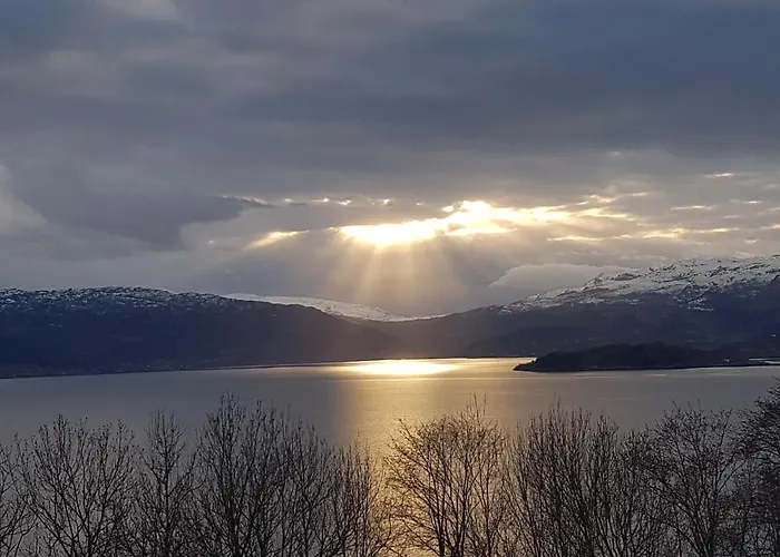 Hardanger Fjordtun Treetopcabin, Nature, Birds, Silence, Fjord And Many Hikes Nearby 아파트 *